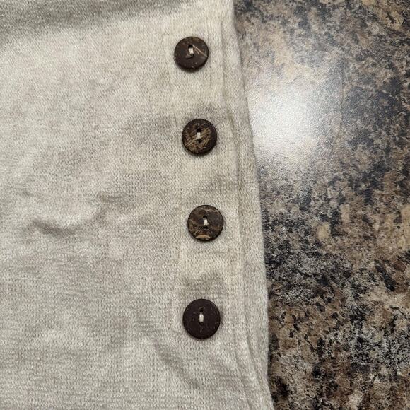 Ella Mara Sweater Angora Cottage Minimalist Boho Luxe Soft Grunge Cream Large - Picture 4 of 6